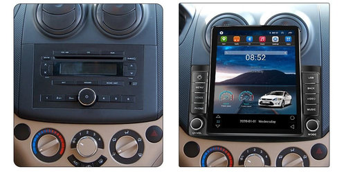 Navigatie dedicata cu Android Chevrolet Aveo 2006 - 2011, 2GB RAM, Radio GPS Dual Zone, Touchscreen IPS 9.7" HD tip Tesla, Internet Wi-Fi, Bluetooth, MirrorLink, USB, Waze
