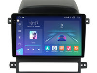Navigatie dedicata cu Android Chevrolet Captiva 2006 - 2011, 8GB RAM, Radio GPS Dual Zone, Display 2K QLED 9.5" Touchscreen, Internet Wi-Fi si slot SIM 4G, Bluetooth, MirrorLink, USB, Waze