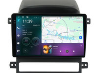 Navigatie dedicata cu Android Chevrolet Captiva 2006 - 2011, 12GB RAM, Radio GPS Dual Zone, Display 2K QLED 9.5" Touchscreen, Internet Wi-Fi si slot SIM 4G, Bluetooth, MirrorLink, USB, Waze