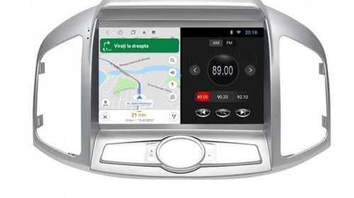 Navigatie dedicata cu Android Chevrolet Captiva 2011 - 2016, 2GB RAM, Radio GPS Dual Zone, Display HD IPS 9" Touchscreen, Internet Wi-Fi, Bluetooth, MirrorLink, USB, Waze