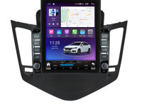 Navigatie dedicata cu Android Chevrolet Cruze 2008 - 2013, 4GB RAM, Radio GPS Dual Zone, Touchscreen IPS 9.7" HD tip Tesla, Internet Wi-Fi si slot SIM 4G, Bluetooth, MirrorLink, USB, Waze