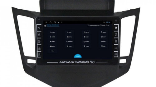 Navigatie dedicata cu Android Chevrolet Cruze 2008 - 2013, 1GB RAM, Radio GPS Dual Zone, Display HD IPS 8" Touchscreen, Internet Wi-Fi, Bluetooth, MirrorLink, USB, Waze
