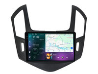 Navigatie dedicata cu Android Chevrolet Cruze 2013 - 2015, 12GB RAM, Radio GPS Dual Zone, Display 2K QLED 9.5" Touchscreen, Internet Wi-Fi si slot SIM 4G, Bluetooth, MirrorLink, USB, Waze