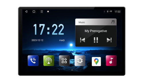 Navigatie dedicata cu Android Chevrolet Cruze 2008 - 2013, 2GB RAM, Radio GPS Dual Zone, Display 2K QLED 13" Touchscreen, Internet Wi-Fi si slot SIM 4G, Bluetooth, MirrorLink, USB, Waze