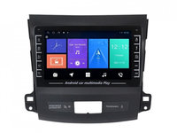 Navigatie dedicata cu Android Citroen C-Crosser 2007 - 2012, 1GB RAM, Radio GPS Dual Zone, Display HD IPS 8" Touchscreen, Internet Wi-Fi, Bluetooth, MirrorLink, USB, Waze