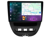 Navigatie dedicata cu Android Citroen C1 I 2005 - 2014, 12GB RAM, Radio GPS Dual Zone, Display 2K QLED 10.36" Touchscreen, Internet Wi-Fi si slot SIM 4G, Bluetooth, MirrorLink, USB, Waze
