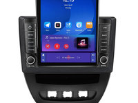 Navigatie dedicata cu Android Citroen C1 I 2005 - 2014, 1GB RAM, Radio GPS Dual Zone, Touchscreen IPS 9.7" HD tip Tesla, Internet Wi-Fi, Bluetooth, MirrorLink, USB, Waze