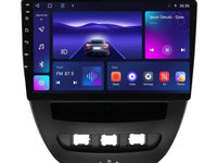 Navigatie dedicata cu Android Citroen C1 I 2005 - 2014, 3GB RAM, Radio GPS Dual Zone, Display HD IPS 10" Touchscreen, Internet Wi-Fi si slot SIM 4G, Bluetooth, MirrorLink, USB, Waze
