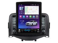Navigatie dedicata cu Android Citroen C1 II 2014 - 2022, 4GB RAM, Radio GPS Dual Zone, Touchscreen IPS 9.7" HD tip Tesla, Internet Wi-Fi si slot SIM 4G, Bluetooth, MirrorLink, USB, Waze