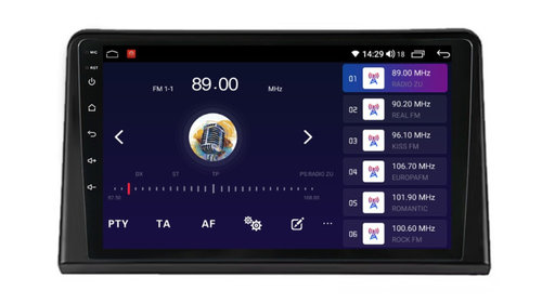 Navigatie dedicata cu Android Citroen C3 III 2016 - 2024, 6GB RAM, Radio GPS Dual Zone, Display HD IPS 10" Touchscreen, Internet Wi-Fi si slot SIM 4G, Bluetooth, MirrorLink, USB, Waze