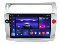 Navigatie dedicata cu Android Citroen C4 I 2004 - 2009, 3GB RAM, Radio GPS Dual Zone, Display HD IPS 9" Touchscreen, Internet Wi-Fi si slot SIM 4G, Bluetooth, MirrorLink, USB, Waze