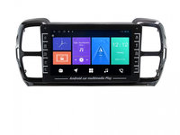 Navigatie dedicata cu Android Citroen C5 Aircross dupa 2018, 1GB RAM, Radio GPS Dual Zone, Display HD IPS 8" Touchscreen, Internet Wi-Fi, Bluetooth, MirrorLink, USB, Waze