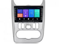 Navigatie dedicata cu Android Dacia Duster I 2010 - 2013, 1GB RAM, Radio GPS Dual Zone, Display HD IPS 8" Touchscreen, Internet Wi-Fi, Bluetooth, MirrorLink, USB, Waze