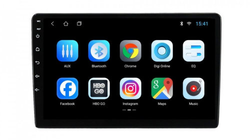 Navigatie dedicata cu Android Dacia Duster I 2013 - 2018, 2GB RAM, Radio GPS Dual Zone, Display HD IPS 9" Touchscreen, Internet Wi-Fi, Bluetooth, MirrorLink, USB, Waze