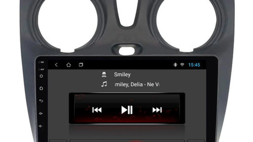 Navigatie dedicata cu Android Dacia Lodgy dupa 2012, 1GB RAM, Radio GPS Dual Zone, Display HD IPS 9" Touchscreen, Internet Wi-Fi, Bluetooth, MirrorLink, USB, Waze