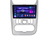 Navigatie dedicata cu Android Dacia Logan I 2008 - 2013, 3GB RAM, Radio GPS Dual Zone, Display HD IPS 9" Touchscreen, Internet Wi-Fi si slot SIM 4G, Bluetooth, MirrorLink, USB, Waze