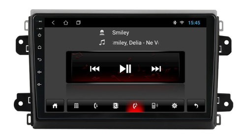 Navigatie dedicata cu Android Fiat Ducato dupa 2022, 1GB RAM, Radio GPS Dual Zone, Display HD IPS 9" Touchscreen, Internet Wi-Fi, Bluetooth, MirrorLink, USB, Waze