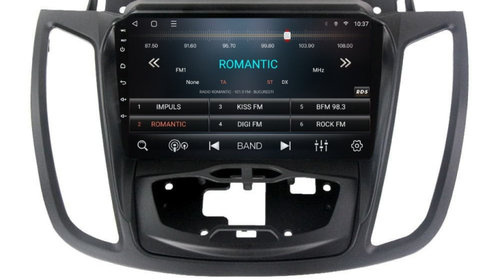 Navigatie dedicata cu Android Ford C-Max II / Grand C-Max 2010 - 2019 cu navigatie originala, 3GB RAM, Radio GPS Dual Zone, Display HD IPS 9" Touchscreen, Internet Wi-Fi si slot SIM 4G, Bluetooth, MirrorLink, USB, Waze