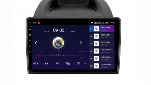 Navigatie dedicata cu Android Ford Ecosport dupa 2018, 6GB RAM, Radio GPS Dual Zone, Display HD IPS 10" Touchscreen, Internet Wi-Fi si slot SIM 4G, Bluetooth, MirrorLink, USB, Waze