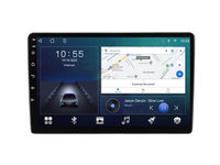 Navigatie dedicata cu Android Ford Fiesta V 2005 - 2008, 2GB RAM, Radio GPS Dual Zone, Display HD IPS 9" Touchscreen, Internet Wi-Fi si slot SIM 4G, Bluetooth, MirrorLink, USB, Waze