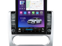 Navigatie dedicata cu Android Ford Focus II 2004 - 2011, clima automata, 4GB RAM, Radio GPS Dual Zone, Touchscreen IPS 9.7" HD tip Tesla, Internet Wi-Fi si slot SIM 4G, Bluetooth, MirrorLink, USB, Waze