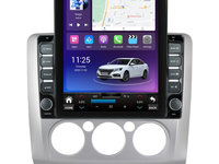 Navigatie dedicata cu Android Ford Focus II 2004 - 2011, clima manuala, 4GB RAM, Radio GPS Dual Zone, Touchscreen IPS 9.7" HD tip Tesla, Internet Wi-Fi si slot SIM 4G, Bluetooth, MirrorLink, USB, Waze