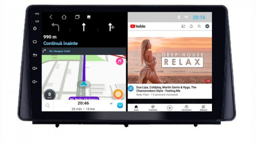 Navigatie dedicata cu Android Ford Focus IV dupa 2018, 2GB RAM, Radio GPS Dual Zone, Display HD IPS 10" Touchscreen, Internet Wi-Fi, Bluetooth, MirrorLink, USB, Waze