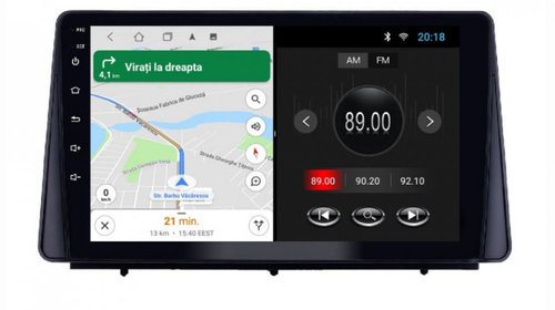 Navigatie dedicata cu Android Ford Focus IV dupa 2018, 2GB RAM, Radio GPS Dual Zone, Display HD IPS 10" Touchscreen, Internet Wi-Fi, Bluetooth, MirrorLink, USB, Waze