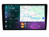 Navigatie dedicata cu Android Ford Fusion 2005 - 2012, 12GB RAM, Radio GPS Dual Zone, Display 2K QLED 9.5" Touchscreen, Internet Wi-Fi si slot SIM 4G, Bluetooth, MirrorLink, USB, Waze