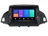 Navigatie dedicata cu Android Ford Kuga II 2012 - 2019, 1GB RAM, Radio GPS Dual Zone, Display HD IPS 8" Touchscreen, Internet Wi-Fi, Bluetooth, MirrorLink, USB, Waze