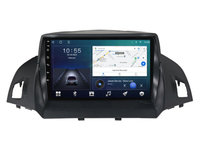 Navigatie dedicata cu Android Ford Kuga II 2012 - 2019, 2GB RAM, Radio GPS Dual Zone, Display HD IPS 9" Touchscreen, Internet Wi-Fi si slot SIM 4G, Bluetooth, MirrorLink, USB, Waze
