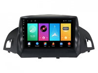 Navigatie dedicata cu Android Ford Kuga II 2012 - 2019, 1GB RAM, Radio GPS Dual Zone, Display HD IPS 9" Touchscreen, Internet Wi-Fi, Bluetooth, MirrorLink, USB, Waze