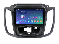 Navigatie dedicata cu Android Ford Kuga II 2012 - 2019 cu navigatie originala, 8GB RAM, Radio GPS Dual Zone, Display 2K QLED 9.5" Touchscreen, Internet Wi-Fi si slot SIM 4G, Bluetooth, MirrorLink, USB, Waze