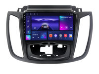 Navigatie dedicata cu Android Ford Kuga II 2012 - 2019 cu navigatie originala, 3GB RAM, Radio GPS Dual Zone, Display HD IPS 9" Touchscreen, Internet Wi-Fi si slot SIM 4G, Bluetooth, MirrorLink, USB, Waze