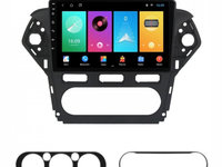 Navigatie dedicata cu Android Ford Mondeo IV 2011 - 2014 fara navigatie originala, 2GB RAM, Radio GPS Dual Zone, Display HD IPS 10" Touchscreen, Internet Wi-Fi, Bluetooth, MirrorLink, USB, Waze