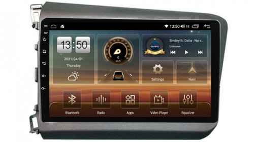 Navigatie dedicata cu Android Honda Civic IX 