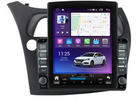 Navigatie dedicata cu Android Honda Civic VIII Hatchback 2006 - 2011, 4GB RAM, Radio GPS Dual Zone, Touchscreen IPS 9.7" HD tip Tesla, Internet Wi-Fi si slot SIM 4G, Bluetooth, MirrorLink, USB, Waze