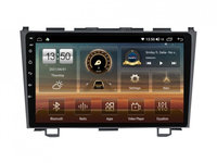 Navigatie dedicata cu Android Honda CR-V III 2006 - 2012, 6GB RAM, Radio GPS Dual Zone, Display HD IPS 9" Touchscreen, Internet Wi-Fi si slot SIM 4G, Bluetooth, MirrorLink, USB, Waze