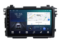 Navigatie dedicata cu Android Honda HR-V 2014 - 2021, 2GB RAM, Radio GPS Dual Zone, Display HD IPS 10" Touchscreen, Internet Wi-Fi si slot SIM 4G, Bluetooth, MirrorLink, USB, Waze