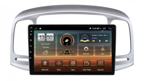 Navigatie dedicata cu Android Hyundai Accent 