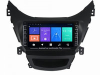 Navigatie dedicata cu Android Hyundai Elantra V 2010 - 2014, 1GB RAM, Radio GPS Dual Zone, Display HD IPS 8" Touchscreen, Internet Wi-Fi, Bluetooth, MirrorLink, USB, Waze
