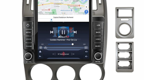 Navigatie dedicata cu Android Hyundai Getz 2001 - 2011, 1GB RAM, Radio GPS Dual Zone, Touchscreen IPS 9.7" HD tip Tesla, Internet Wi-Fi, Bluetooth, MirrorLink, USB, Waze