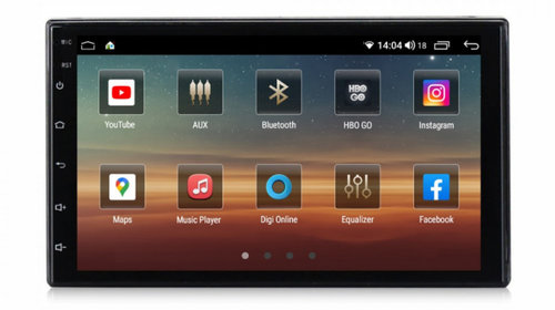 Navigatie dedicata cu Android Hyundai i20 2008 - 2014, 4GB RAM, Radio GPS Dual Zone, Display HD IPS 7" Touchscreen, Internet Wi-Fi si slot SIM 4G, Bluetooth, MirrorLink, USB, Waze