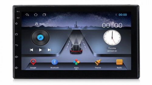 Navigatie dedicata cu Android Hyundai i20 2008 - 2014, 2GB RAM, Radio GPS Dual Zone, Display HD 7" Touchscreen, Internet Wi-Fi, Bluetooth, MirrorLink, USB, Waze