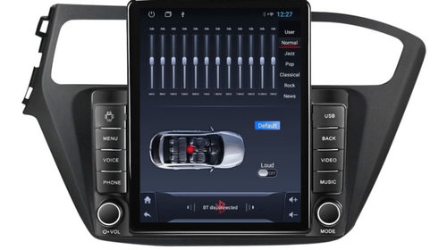 Navigatie dedicata cu Android Hyundai i20 2014 - 2018, 2GB RAM, Radio GPS Dual Zone, Touchscreen IPS 9.7" HD tip Tesla, Internet Wi-Fi, Bluetooth, MirrorLink, USB, Waze