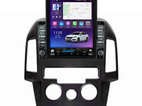 Navigatie dedicata cu Android Hyundai i30 2007 - 2012, clima manuala, 4GB RAM, Radio GPS Dual Zone, Touchscreen IPS 9.7" HD tip Tesla, Internet Wi-Fi si slot SIM 4G, Bluetooth, MirrorLink, USB, Waze