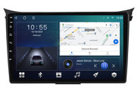 Navigatie dedicata cu Android Hyundai i30 2011 - 2017, 2GB RAM, Radio GPS Dual Zone, Display HD IPS 9" Touchscreen, Internet Wi-Fi si slot SIM 4G, Bluetooth, MirrorLink, USB, Waze