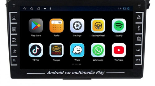 Navigatie dedicata cu Android Hyundai i30 2011 - 2017, 1GB RAM, Radio GPS Dual Zone, Display HD IPS 8" Touchscreen, Internet Wi-Fi, Bluetooth, MirrorLink, USB, Waze