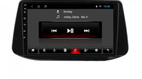 Navigatie dedicata cu Android Hyundai i30 dupa 2017, 2GB RAM, Radio GPS Dual Zone, Display HD IPS 9" Touchscreen, Internet Wi-Fi, Bluetooth, MirrorLink, USB, Waze