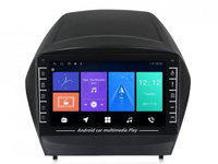 Navigatie dedicata cu Android Hyundai ix35 2009 - 2015, 1GB RAM, Radio GPS Dual Zone, Display HD IPS 8" Touchscreen, Internet Wi-Fi, Bluetooth, MirrorLink, USB, Waze